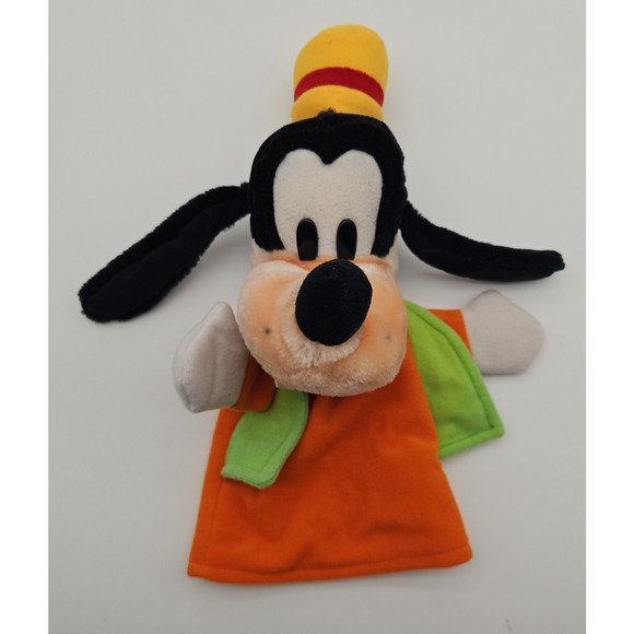Vintage Walt Disney World Disneyland GOOFY 12" Plush Stuffed Animal Hand Puppet - Picture 1 of 8
